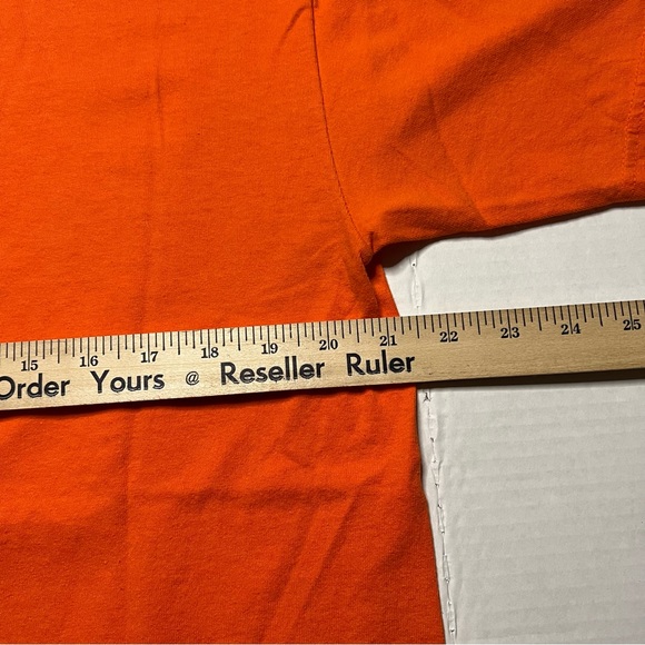 Vintage Pearl Jam Ape Man Shirt Adult Extra Large Orange Tour Promo Concert - Picture 12 of 12